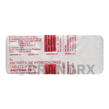 Amitone 75 mg Intas Pharmaceuticals