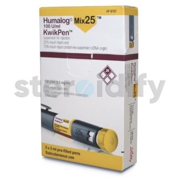 Humalog kwikpen mix 25 Lilly