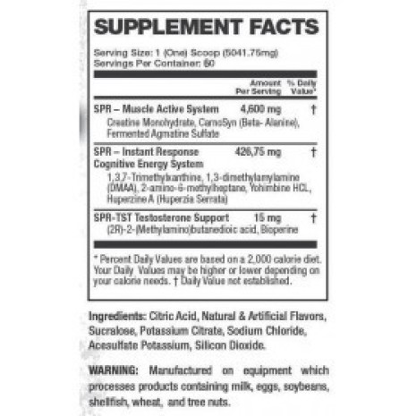 Muscle Metabolix SPR HMN DMAA Muscle Metabolix