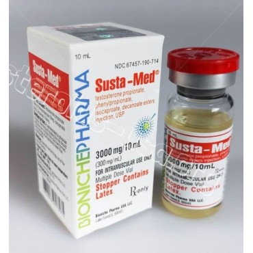 Susta-Med Bioniche Pharmacy (Sustanon) 10ml (300mg/ml) Bioniche Pharmaceuticals